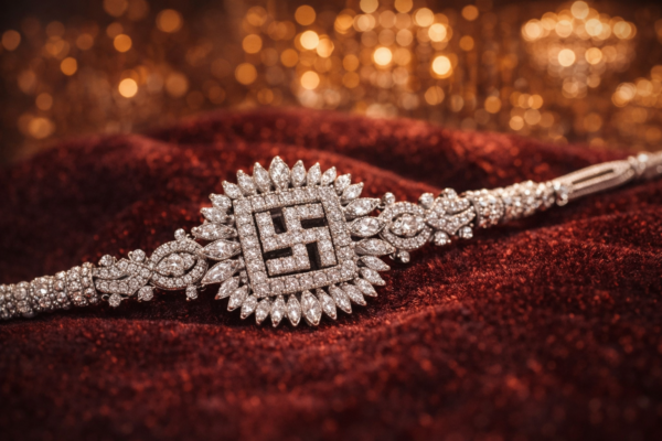 American Diamond Rakhi Rakhi 1